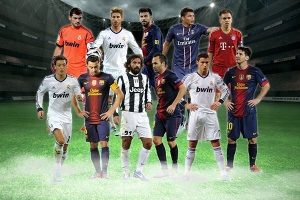 UEFA.com users' Team of the Year 2012